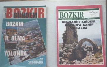 Bozkır Gündem ve Bozkır Dergilerinin Bazı Sayıları