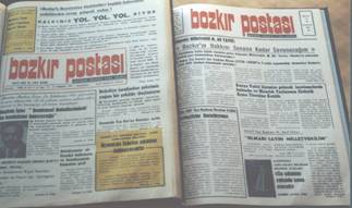 Bozkır Postası Gazetesinin Bazı Sayıları