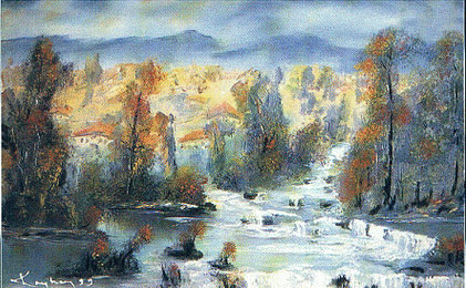 “Bozkır 1” (Yağlıboya 60X40)