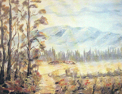 “Bozkır 2” (Yağlıboya 80X60)