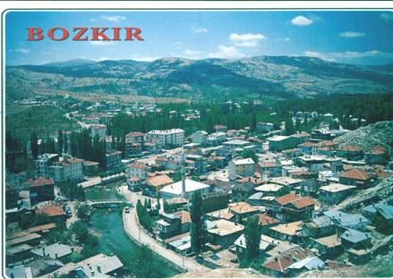 Kırtasiyeci Süleyman Gürbüz’ün Hazırlattığı Bozkır Kartpostalı
