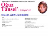 Oğuz Tanseli Anıyoruz