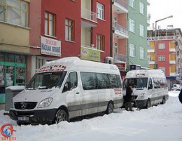 Bozkır'da Yoğun Kar yağışı Sonrası Yollar Kapalı